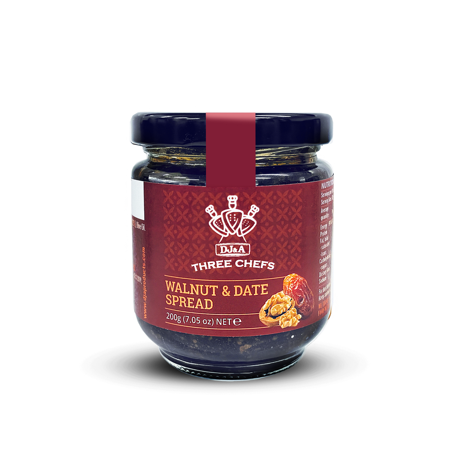 Walnut & Date Spread 200g (Kosher for Passover)