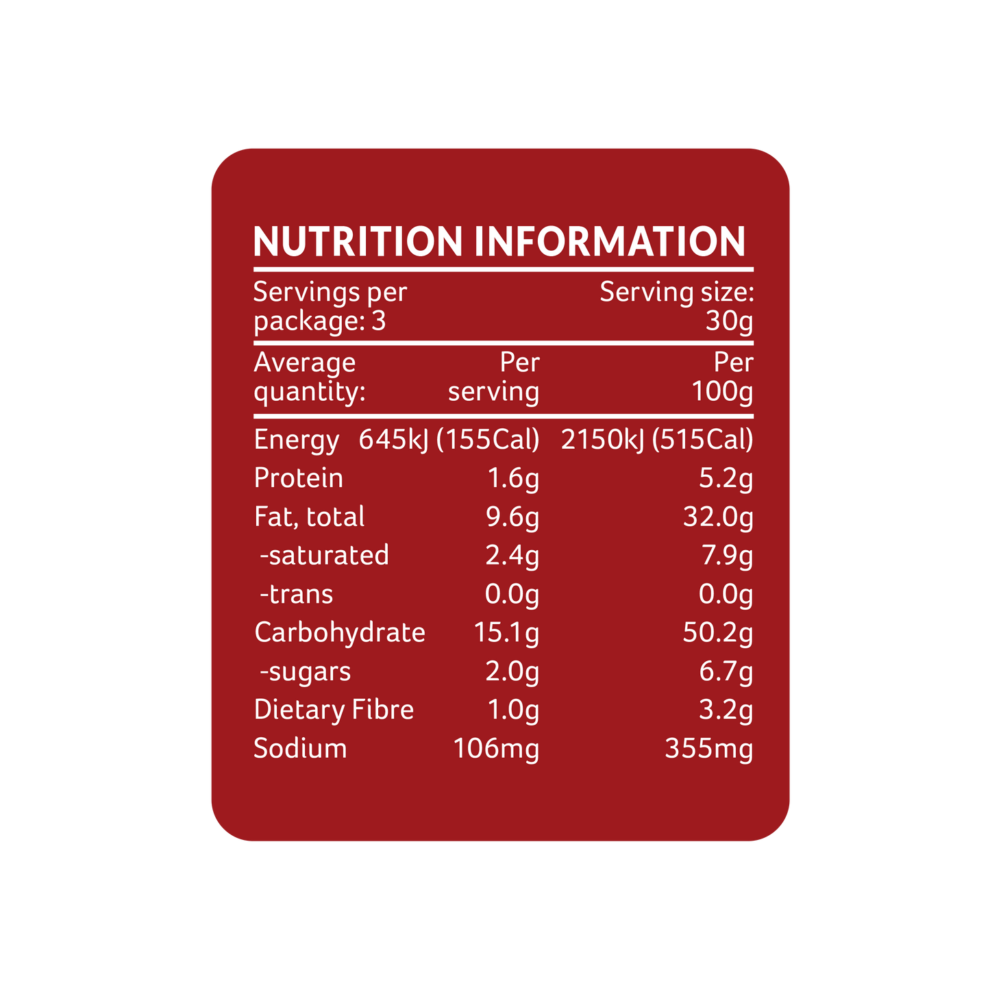 Drizzled Potato Chips Tomato Sauce 90g