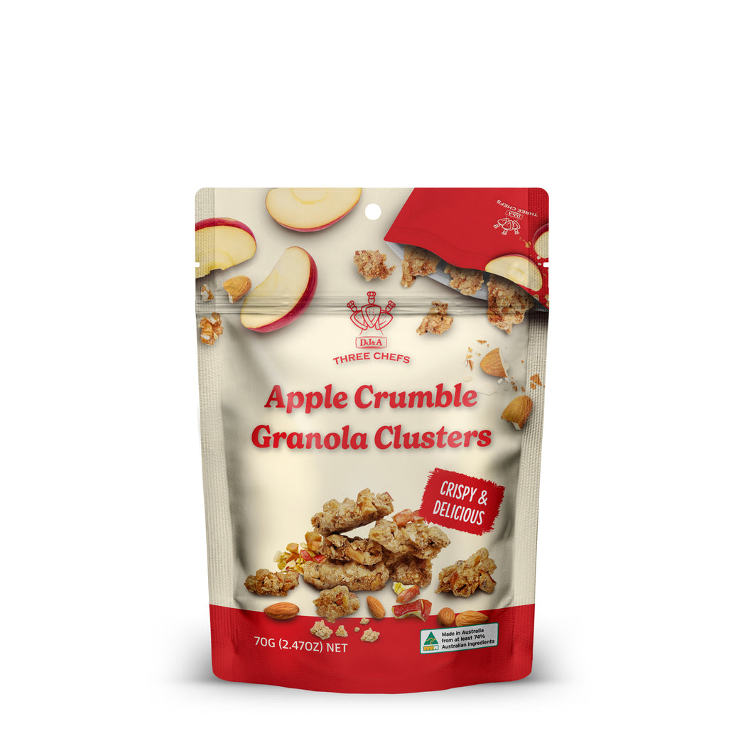 Apple Crumble Granola Clusters 70g (Kosher for Passover)