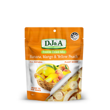 Load image into Gallery viewer, Freeze Dried Banana, Mango, and Yellow Peach 45g
