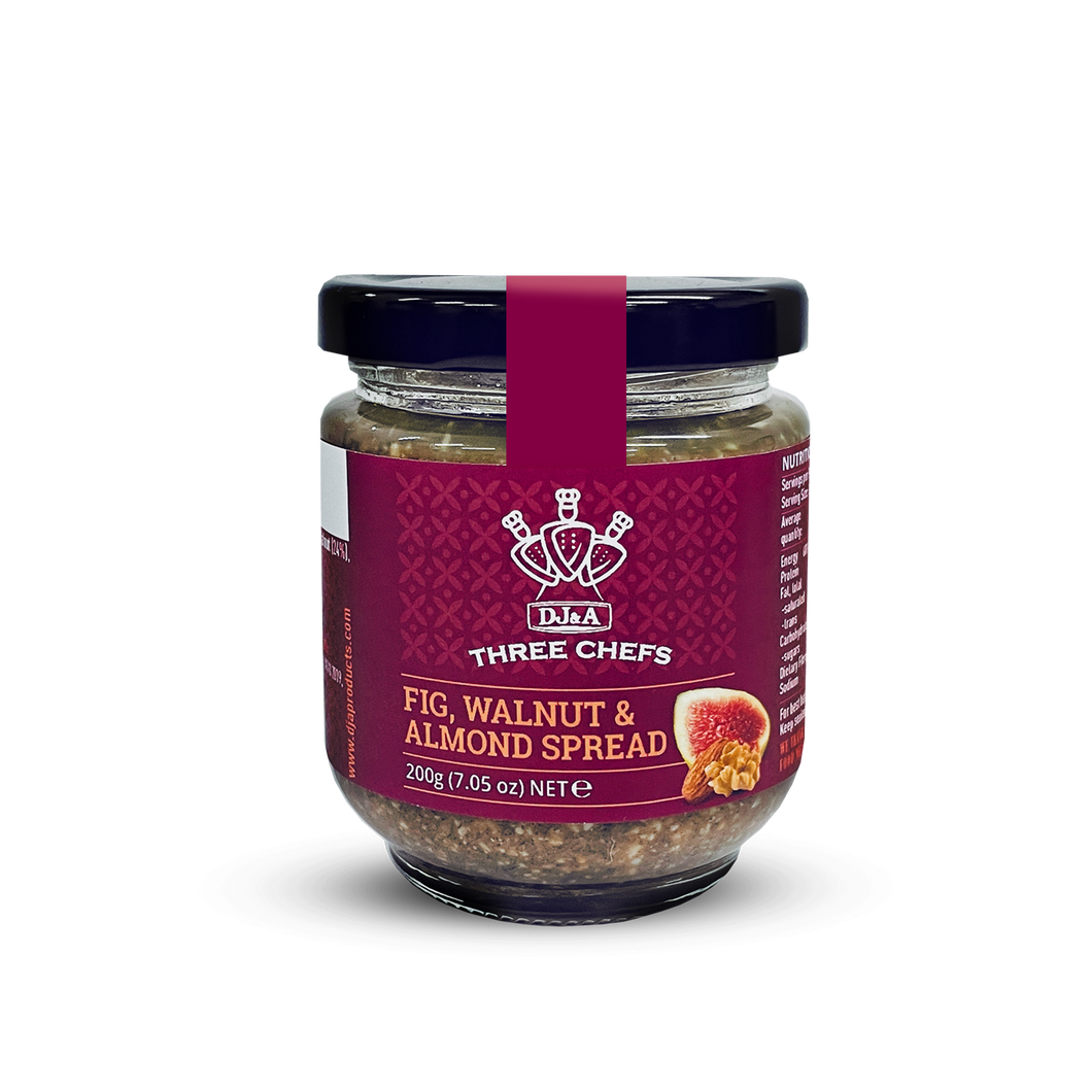 Fig, Walnut & Almond Spread 200g (Kosher for Passover)