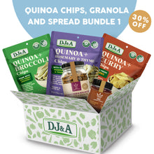 Load image into Gallery viewer, Quinoa Chips, Granola and Spread Bundle 1
