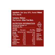 Load image into Gallery viewer, Walnut &amp; Date Spread 200g (Kosher for Passover)
