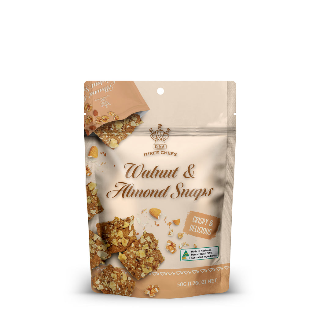 Walnut & Almond Snaps 50g (Kosher for Passover)