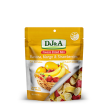 Load image into Gallery viewer, Freeze Dried Banana, Mango &amp; Strawberries 40g
