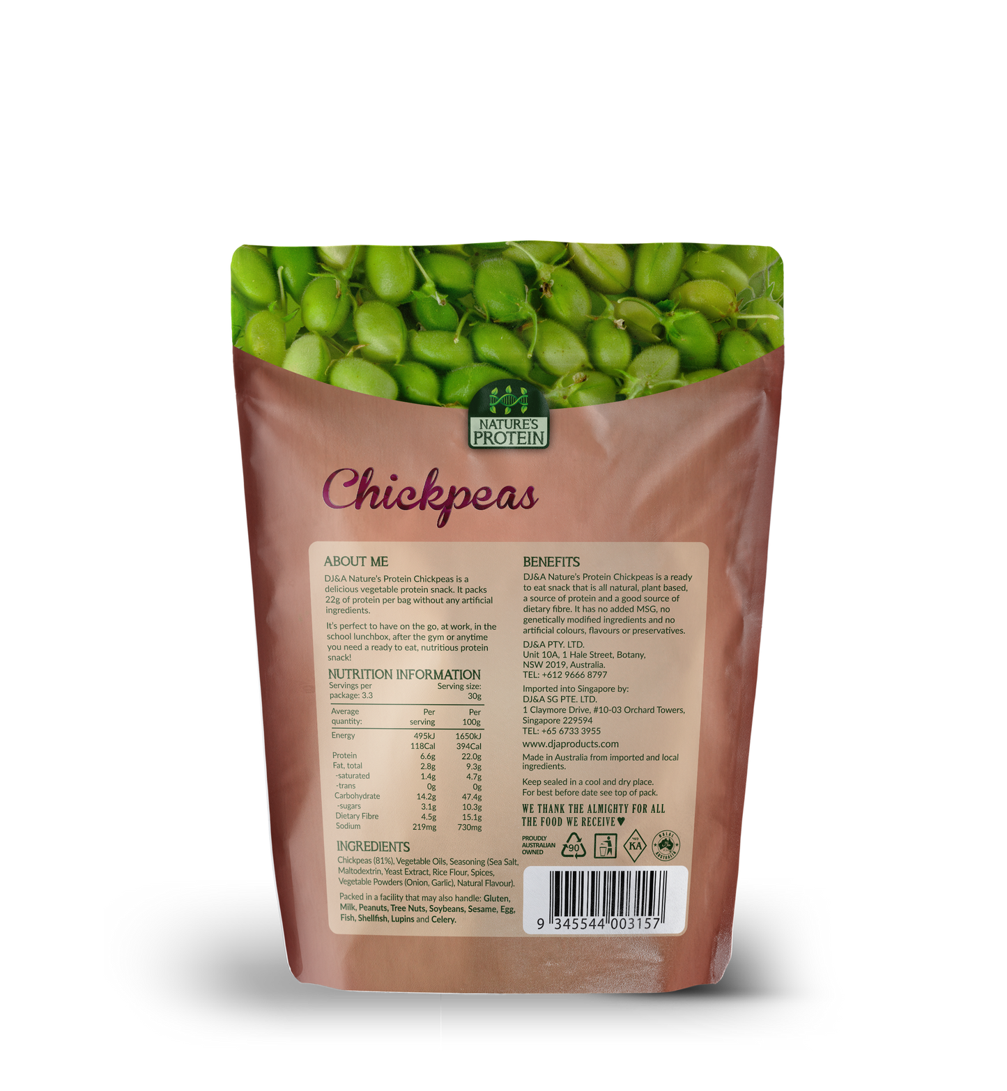 Chickpeas 100g
