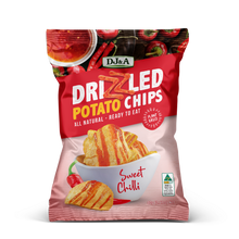Load image into Gallery viewer, Drizzled Potato Chips Sweet Chilli 90g
